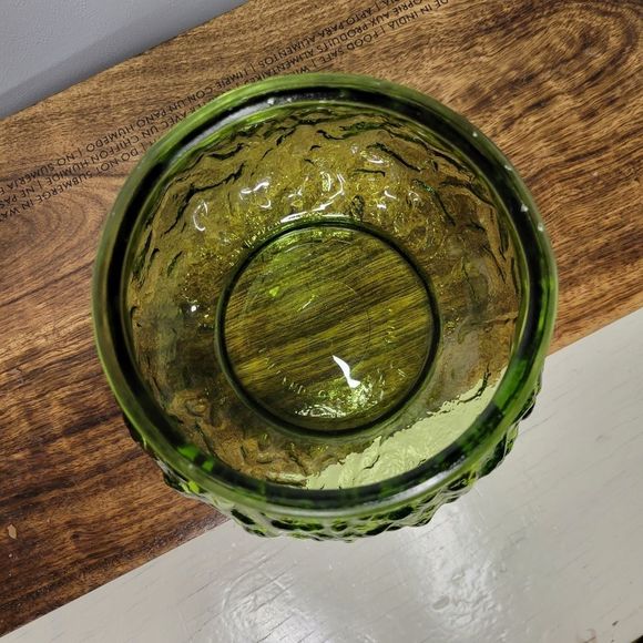EO Brody Co. G101 Vintage Green Depression Era Glass Bowl Cleveland OH USA - Picture 7 of 8